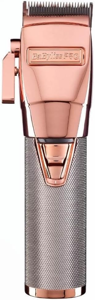 Babyliss Pro FX-8700 Barber saç kesme makinesi, pembe altın, 1500 g