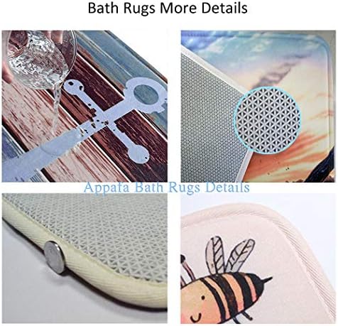 Alternative view of Su geçirmez Duş Perdesi ve Banyo Halısı Seti Hayvan Siyah Kurt Silüeti Uluyan Fırtına Dolunay Işığı Mistik Gece Tek Renkli Korkunç Banyo Perdesi ve Paspas Banyo için Takım Elbise 182 x 182 cm & 81 x