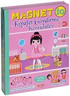 Diytoy Magnet IQ Kıyafet Giydirme Kostümler
