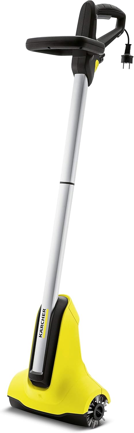 Alternative view of PCL 4 teras temizleyici, (basınç: 10 bar, ahşap yüzeyler için 2 fırça silindiri, 2 su başlığı, su miktarı ayarı, yerleştirme kenarı)