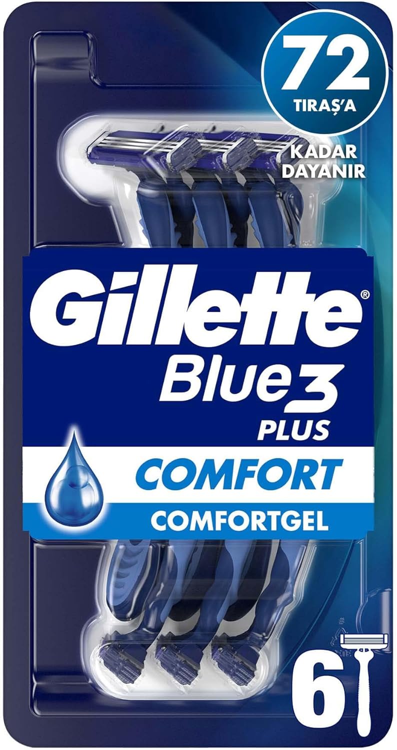 Blue3 Kullan At Erkek Tıraş Bıçağı 6'li