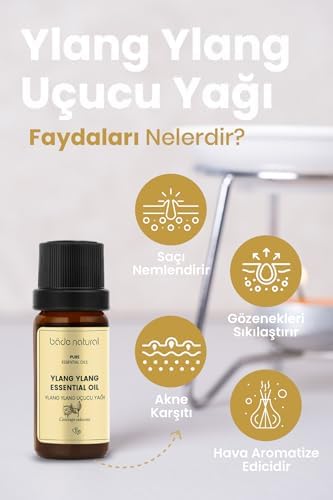 Alternative view of Bade Natural Ylang Ylang Uçucu Yağı 1 Paket (1 X 10 Ml)