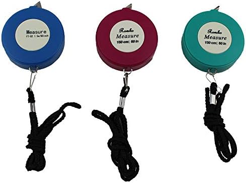 3 Adet 1.5 Metre Boyuna Askılı Mezura Metre