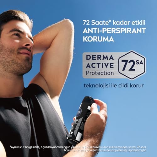 Alternative view of MEN Erkek Sprey Deodorant & Invisible Original 150 ml,72 Saat Anti-Perspirant Terleme ve Ter Kokusuna Karşı Koruma,Kıyafetlerde Leke Karşıtı,Erkeksi Koku,Etil Alkol İçermez