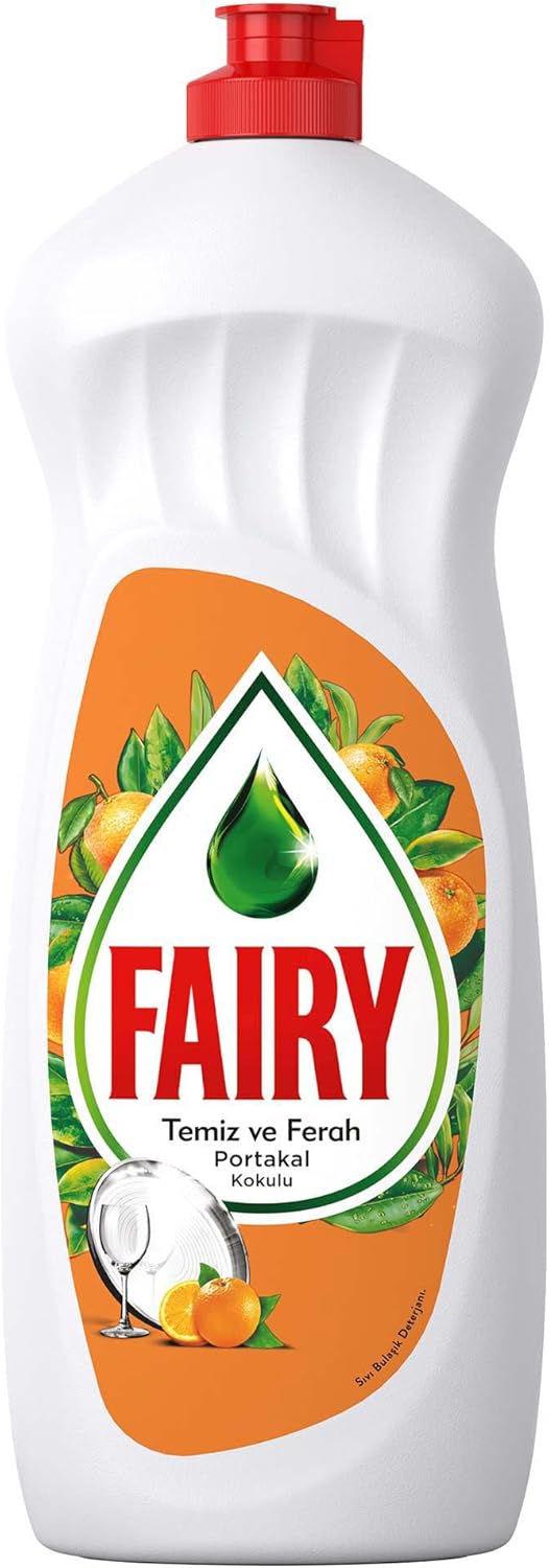 Temiz & Ferah Sıvı Bulaşık Deterjanı 650 ml Portakal Kokulu