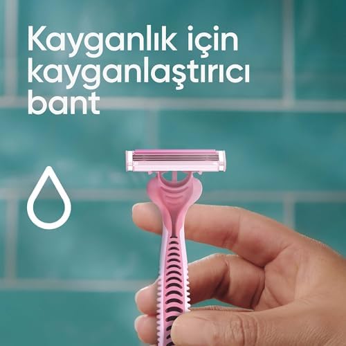 Alternative view of Simply Venus 3 Kullan At Kadın Tıraş Bıçağı 4'lü