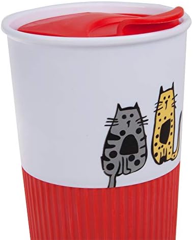 Alternative view of Cats 450 Ml Plastik Mug