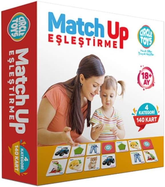 Alternative view of Toys Match Up Eşleştirme Kartları Eğitici Geliştirici Oyun Eşleme Kart
