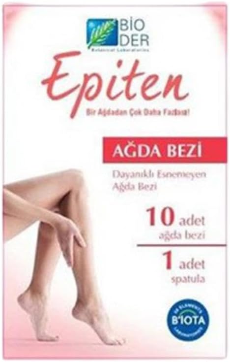 Bioder Epiten Ağda Bezi 10 Adet