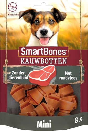 Alternative view of Smartbones Beef Mini Küçük Boy Sığır Etli Kemik 8'li, 128 Gr Köpek Ödülü