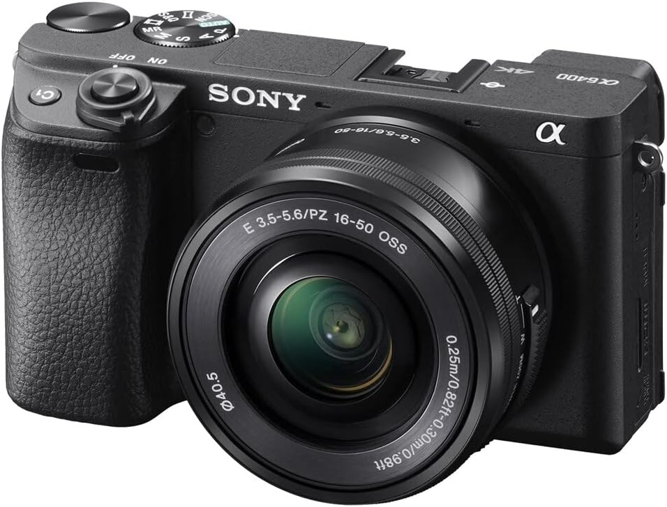 Alpha a6400 APS-C Aynasız Fotoğraf Makinesi, 16-50 mm Power Zoom Lensli Kit (ILCE-6400L) (Eurasia Garantili)