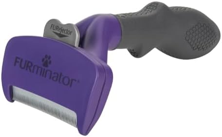 Furminator deShedding alet orta boy/büyük kediler için, kısa tüyler, gevşek tüyleri saç dökülmesinden alır