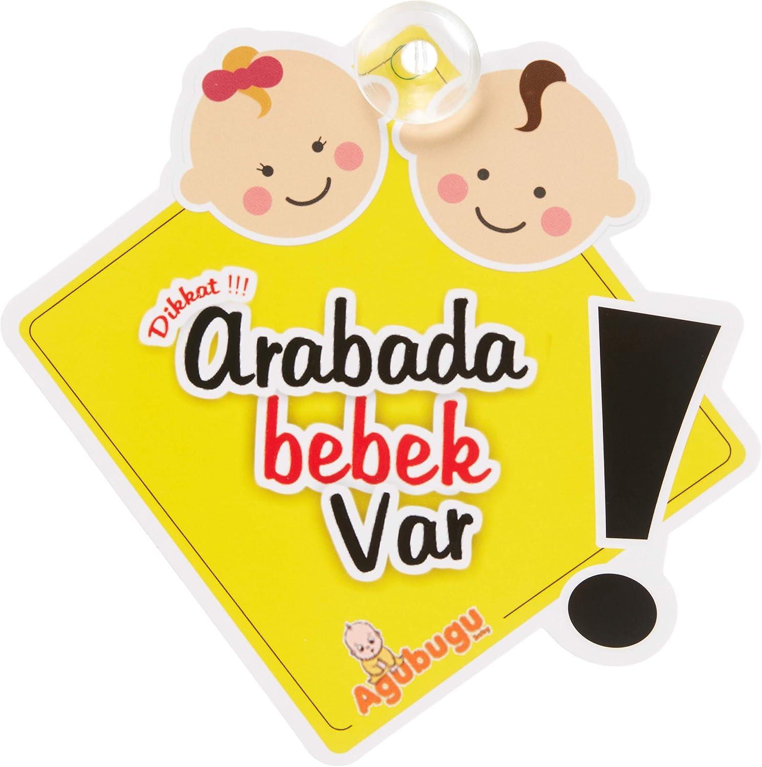 Alternative view of Baby AGU-056 Arabada Bebek Var, Sarı