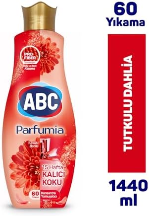Alternative view of ABC Parfumia Tutkulu Dahlia 60 Yıkama Çamaşır Yumuşatıcısı (1 x 1440 mL)