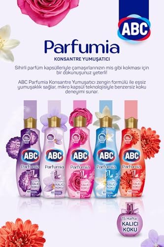 ABC DETERJAN Parfumia Zarif Orkide 60 Yıkama Çamaşır Yumuşatıcısı (1 x 1440 mL)