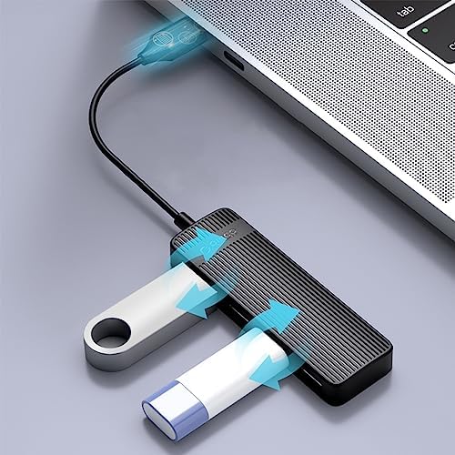 Alternative view of 4 Port USB 2.0 Ultra Slim Çoklayıcı HUB, Siyah, FL02