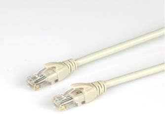 4603 Cat5e Rj45 Ethernet Patch İnternet Modem Kablosu 50cm, Beyaz