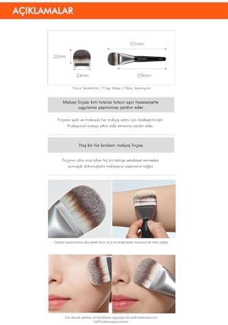 Alternative view of Ultra Yumuşak Dokulu Fondöten Fırçası Artistool Foundation Brush #105
