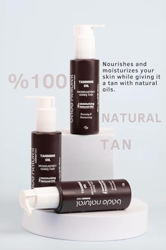 Bade Natural Bronzlaştırıcı Güneş Yağı %100 Doğal 100 ml