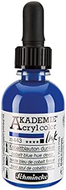 Alternative view of Akademie Akrilik Mürekkep 50 ml 443 Cobalt Blue Hue Deep