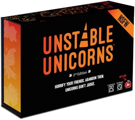 Alternative view of Unstable Games Kararsız Tekboynuzlar NSFW Kart Oyunu - içme yetişkinler için stratejik kart oyunu ve parti oyunu "(21+ yaş için) mevcuttur kuralları
