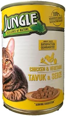 Alternative view of Jungle Tavuklu-Sebzeli Kedi Konservesi, 415 g