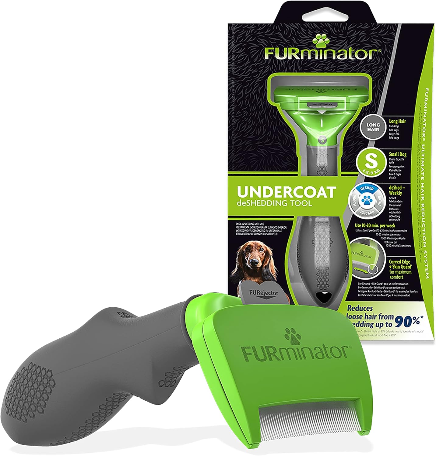 Alternative view of Furminator Uzun Tüylü Köpekler için - Small