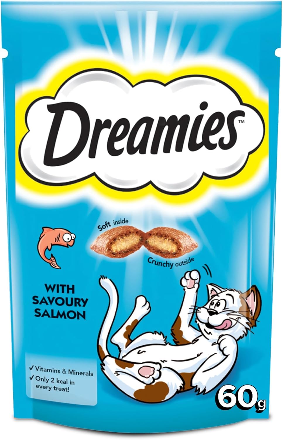 Alternative view of Dreamies Kedi Ödül Maması, Somonlu, 60 G