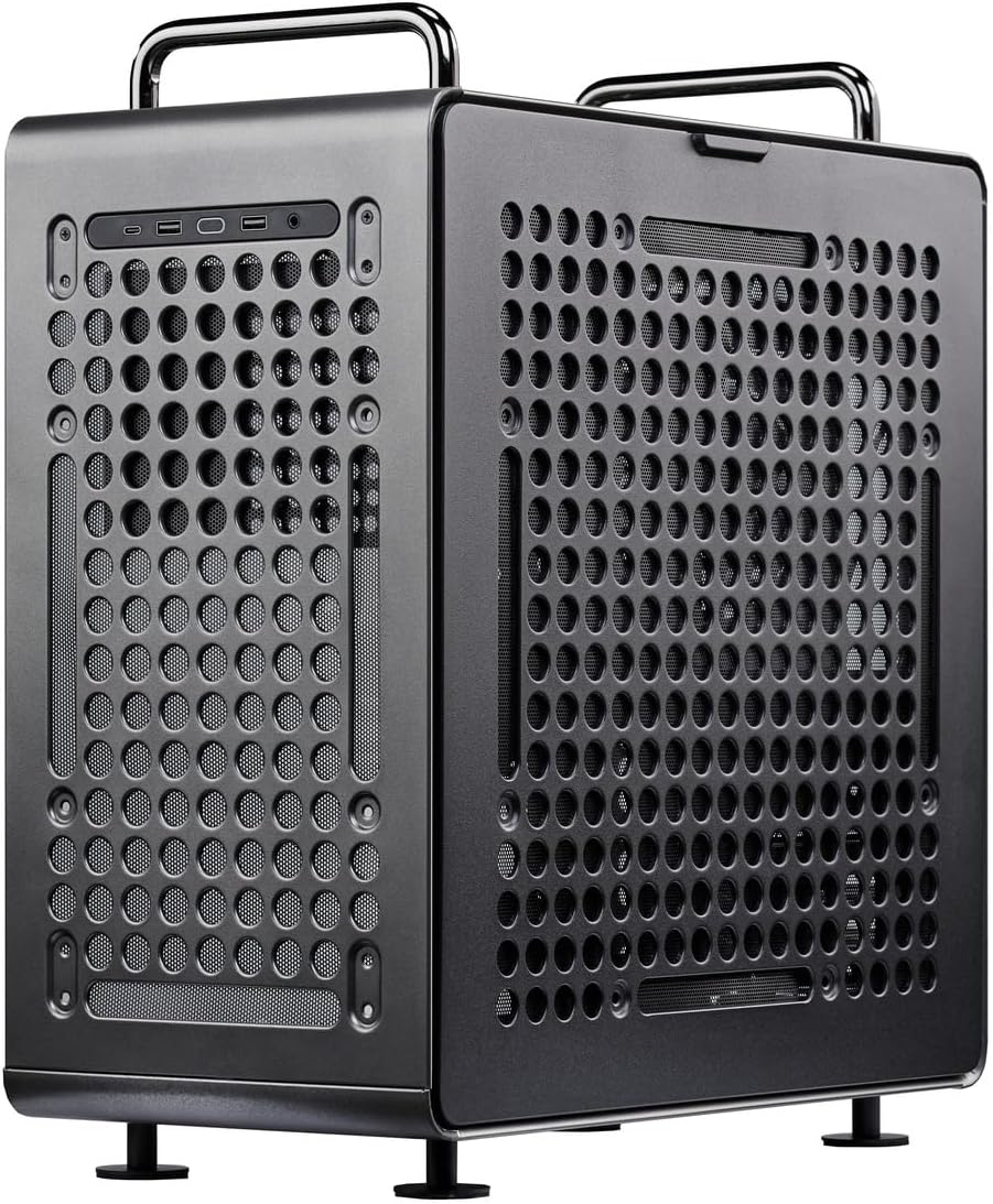 Alternative view of Cooler QUBE 540 TG Stardust Iron CM Q540-MGNN-S00 1x120mm ATX Mid Tower Gaming (Oyuncu) Kasası