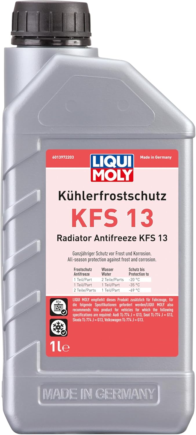 Moly KFS 13 1 lt Kırmızı Antifriz