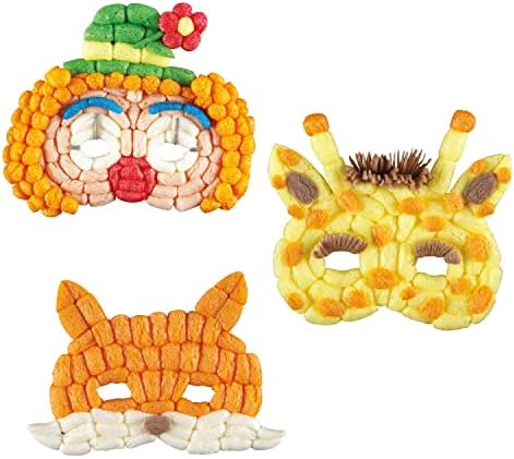 PlayMais 160649 Fun to Play Masks El İşi Seti, yakl. 500 parça, renkli