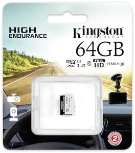 Alternative view of -Endurance 64GB microSD Hafıza Kartı SDCE/64GB 95MB/s - 30MB/s kadar Okuma Yazma Kameralar, Araç Kameraları için