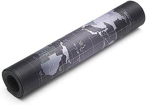 XL Dünya Haritası Oyun Fare Altlığı, 70 x 30 cm, Dünya Haritası Kaymaz Tabanlı Doğal Kauçuk, Sıkı ve Pürüzsüz, Her Fare, Klavye ve Dizüstü Bilgisayar İçin Uygundur