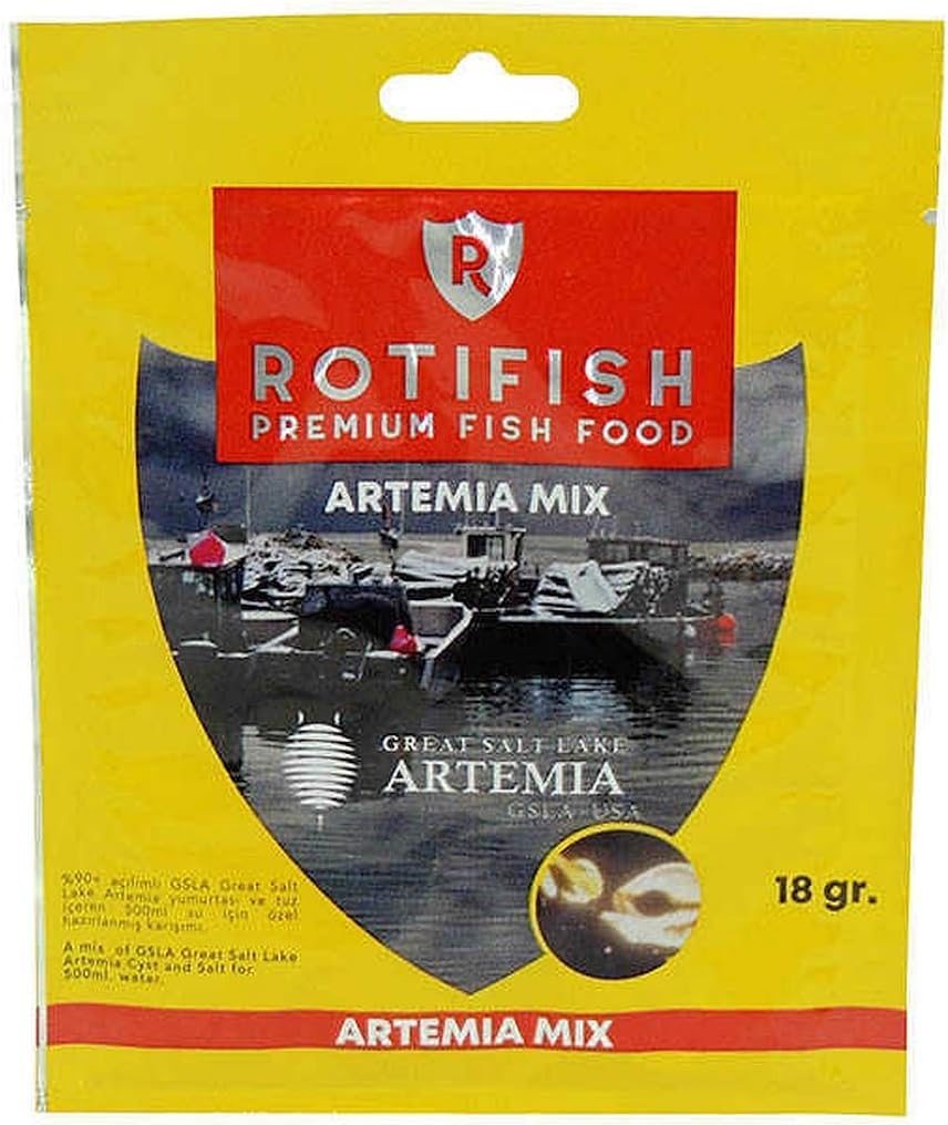 Alternative view of Rotifish Artemia Mix 18 G Balık Yemi