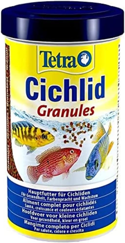 Alternative view of Yem Cichlid Granules 500 ml