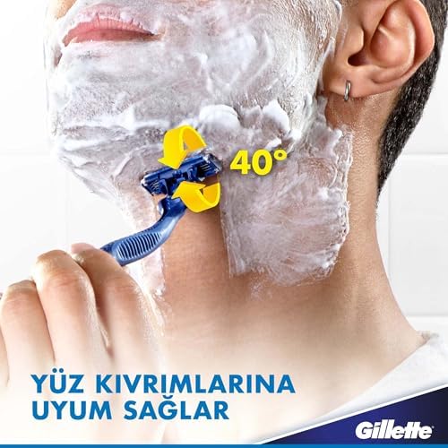 Alternative view of Blue3 Kullan At Erkek Tıraş Bıçağı 8 Adet