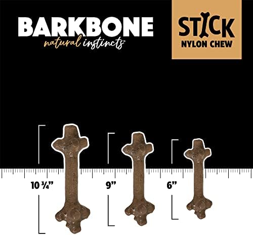 BarkBone Köpek Çiğneme Kemiği (Small) – Nane Aromalı, Bitmeyen Dayanıklı Oyuncak – Alerjensiz, Diş Temizleyici, Azaltıcı Naylon Kemik