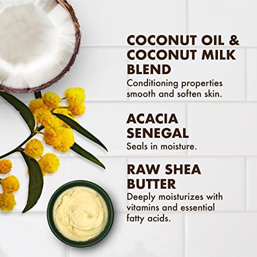 SheaMoisture%100 Saf Hindistan Cevizi Yağlı Günlük Nemlendirici Vücut Şampuanı 384ML