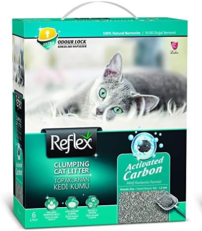 Alternative view of Reflex Aktif Karbonlu Topaklanan Kedi Kumu, 6 L