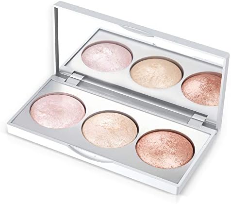 Strobing Highlighter - 3'lü Fırınlanmış Aydınlatıcı Paleti