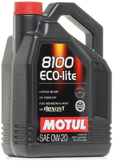 MOTUL 0W20 8100 ECO-LITE 4 LT.