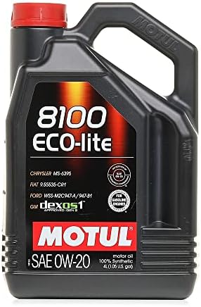 Alternative view of MOTUL 0W20 8100 ECO-LITE 4 LT.