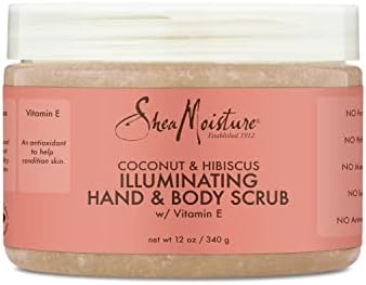 Alternative view of SHEA MOISTURE Aydınlatıcı El ve Vücut Fırçaları Donuk Cilt Hindistan Cevizi ve Ebegümeci Zalimsiz Cilt Bakımı için 12 oz