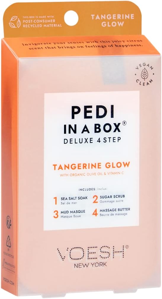 Alternative view of Pedi In A Box Deluxe 4 Adımlı Pedikür Seti Mandalina