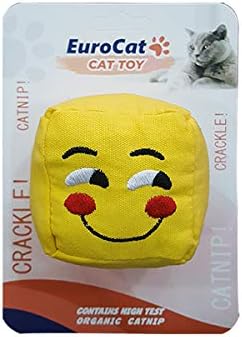 Eurocat Kedi Oyuncağı Gülen Küp 6 cm