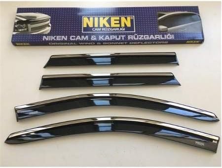 Alternative view of NIKEN Kromlu Cam Rüzgarliği Renault Megane Iv 2016- Sedan 4Lü NKN 047 RN37-1 02 01