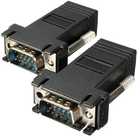 Alternative view of 5059 Rj45 VGA Ekleme Ek 30 Metre Uzatıcı Cat5/6 Monitör Extender (2 Adet)