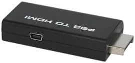 5046 Ps2 To Hdmi Tv Kablosu Çevirici Dönüştürücü Adaptör