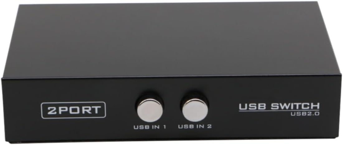 5020 2 Port Yazıcı Printer Usb Çoklayıcı Switch Splitter Hub