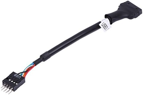 5026 19-20 Pin USB 3.0 to 9 USB 2.0 Çevirici Dönüştürücü Adaptör Kablosu